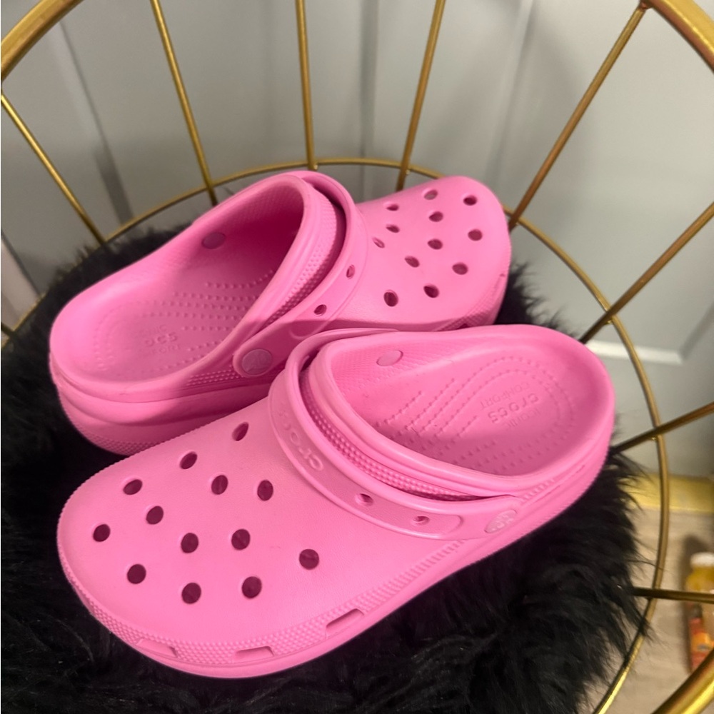 CROCS Kids Water Shoes - Vivid Pink